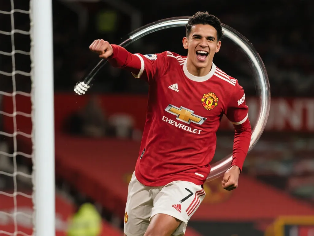 安东尼弧线惊天，红魔拥趸尝“新盐”：是甜是咸，各自品鉴！